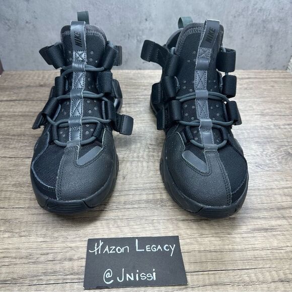 Nike~Men’s~Air Edge 270 Triple Black Sneakers~Size 7 - Picture 3 of 8